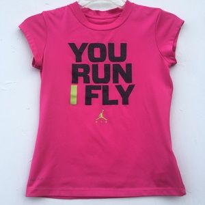 Nike Jordan Dri Fit Girl Athletic Graphic Tee